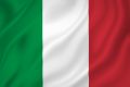 Italy national flag background texture.